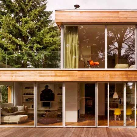 Остекление деревянного дома