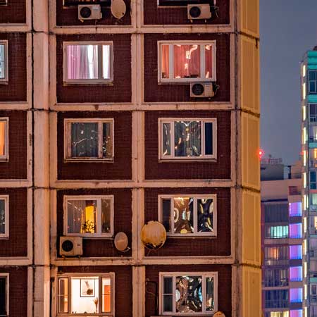 Остекление панельного дома